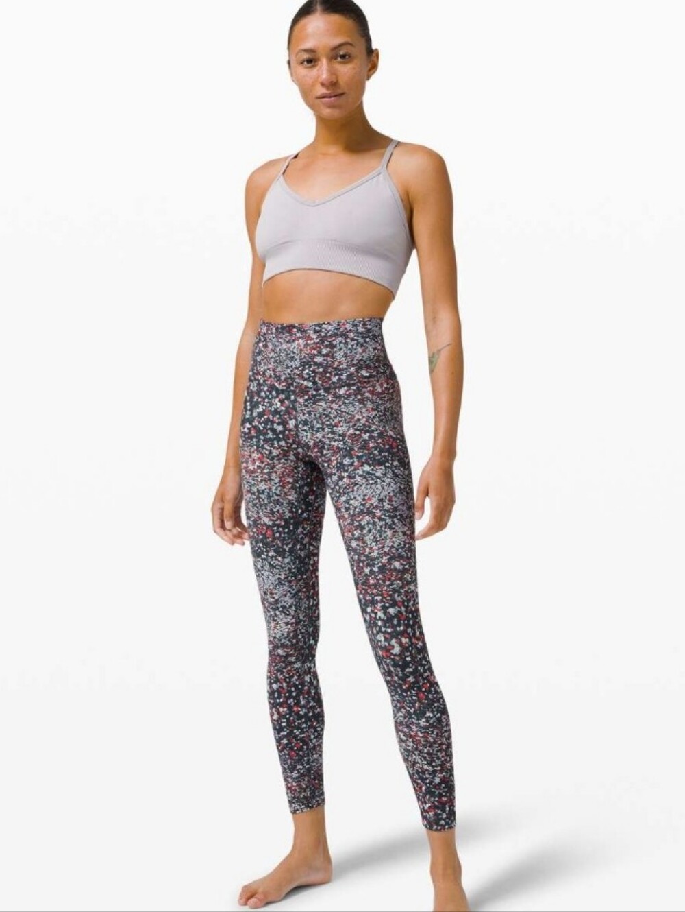 Lululemon Align Nulu Leggings 28" Water Blossom Size 2